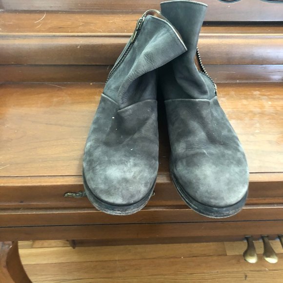 P. Monjo Ankle Boots Suede Size 40 - Picture 7 of 7